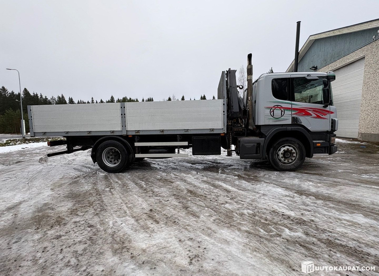 Scania G94 260 hp, 4x2, with HIAB crane and aluminium-sided flatbed, 2001, Kurikka - Dropside/ Flatbed truck, Crane truck: picture 3 Scania G94 260 hp, 4x2, with HIAB crane and aluminium-sided flatbed, 2001, Kurikka - Dropside/ Flatbed truck, Crane truck: picture 3