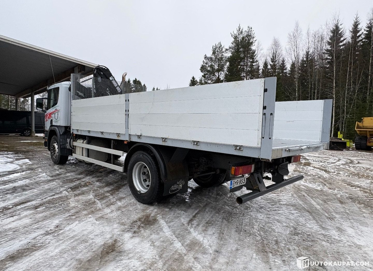 Dropside/ Flatbed truck, Crane truck Scania G94 260 hp, 4x2, with HIAB crane and aluminium-sided flatbed, 2001, Kurikka: picture 6