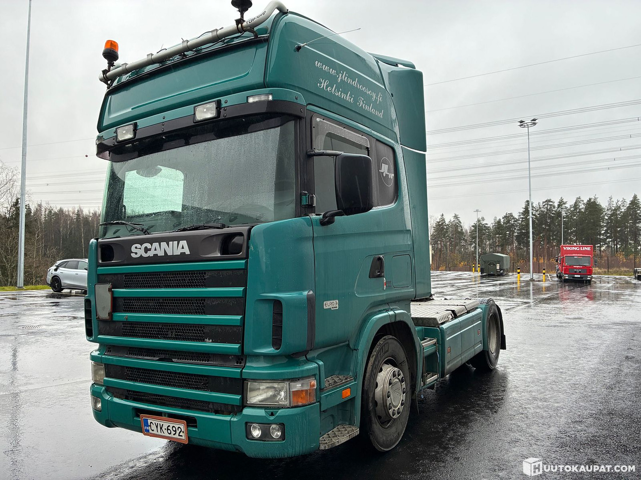 Scania R124 LA4X2NA 420, 2000, Vantaa - Tractor unit: picture 1 Scania R124 LA4X2NA 420, 2000, Vantaa - Tractor unit: picture 1