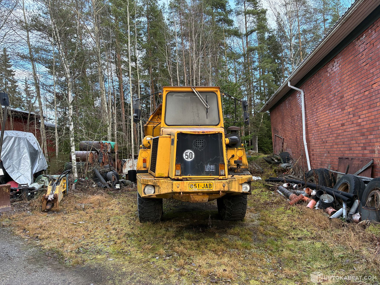 Articulated dumper Volvo BM A25 6x6, 1991 Dumpperi, Nokia: picture 13