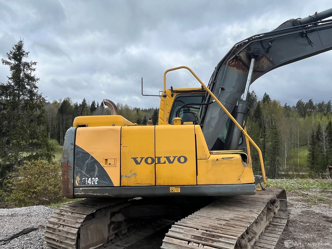 Volvo EC140B, kaivinkone, lähes uudet telat, 2002, Vihti - Crawler excavator: picture 5 Volvo EC140B, kaivinkone, lähes uudet telat, 2002, Vihti - Crawler excavator: picture 5