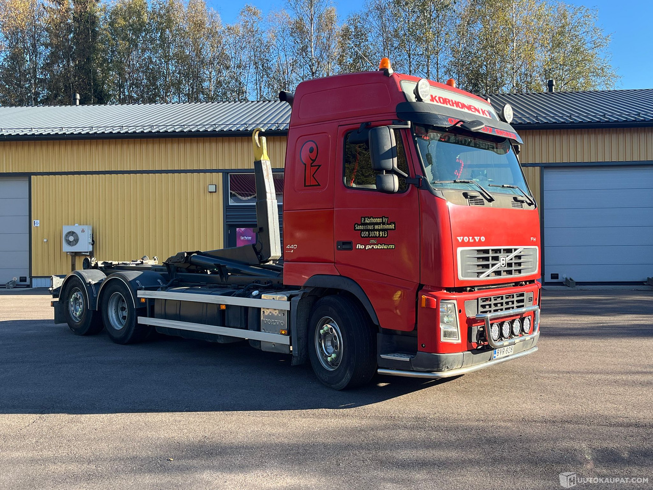 Volvo FH13 440, Koukkulava kuorma-auto, 2007, Todella siistikuntoinen, Lohja - Hook lift truck: picture 5 Volvo FH13 440, Koukkulava kuorma-auto, 2007, Todella siistikuntoinen, Lohja - Hook lift truck: picture 5