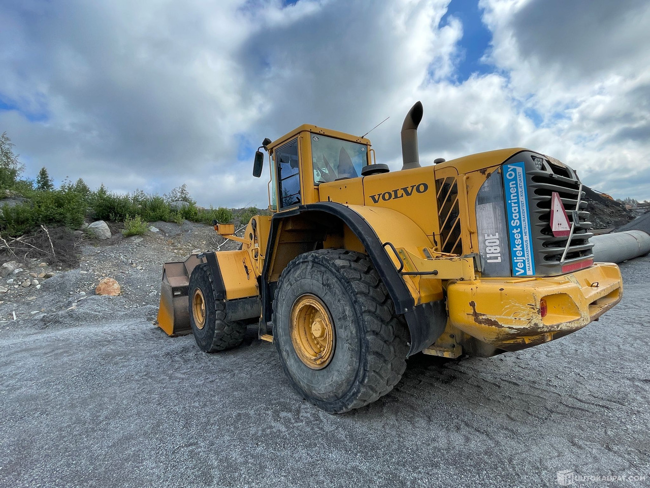 Volvo L180E, 2006 Pyöräkuormaaja Intexw, Nokia - Wheel loader: picture 2 Volvo L180E, 2006 Pyöräkuormaaja Intexw, Nokia - Wheel loader: picture 2