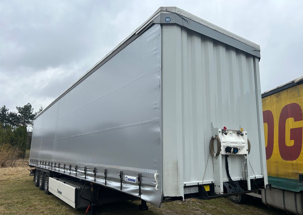Krone STANDARD 2021 podnoszona oś OPONY 70% / STAN BARDZO DOBRY / OD PIERWSZEGO WŁAŚCICIELA / PALECIARA / TOP / sprowadzona z Niemiec !! - Curtainsider semi-trailer: picture 4 Krone STANDARD 2021 podnoszona oś OPONY 70% / STAN BARDZO DOBRY / OD PIERWSZEGO WŁAŚCICIELA / PALECIARA / TOP / sprowadzona z Niemiec !! - Curtainsider semi-trailer: picture 4