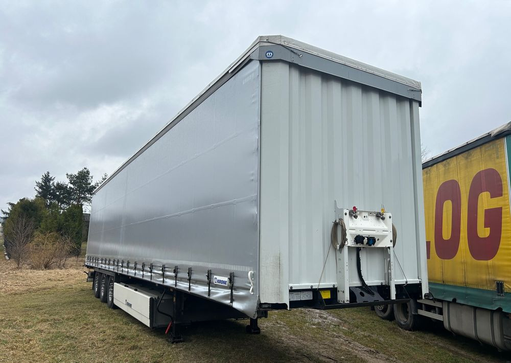 Krone STANDARD 2021 podnoszona oś OPONY 70% / STAN BARDZO DOBRY / OD PIERWSZEGO WŁAŚCICIELA / PALECIARA / TOP / sprowadzona z Niemiec !! - Curtainsider semi-trailer: picture 2 Krone STANDARD 2021 podnoszona oś OPONY 70% / STAN BARDZO DOBRY / OD PIERWSZEGO WŁAŚCICIELA / PALECIARA / TOP / sprowadzona z Niemiec !! - Curtainsider semi-trailer: picture 2