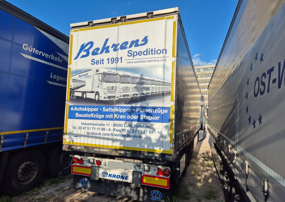 Krone STANDARD z Niemiec 2017 podnoszona oś / STAN BARDZO DOBRY / OD PIERWSZEGO WŁAŚCICIELA / PALECIARA / TOP / sprowadzona z Niemiec !! - Curtainsider semi-trailer: picture 4 Krone STANDARD z Niemiec 2017 podnoszona oś / STAN BARDZO DOBRY / OD PIERWSZEGO WŁAŚCICIELA / PALECIARA / TOP / sprowadzona z Niemiec !! - Curtainsider semi-trailer: picture 4