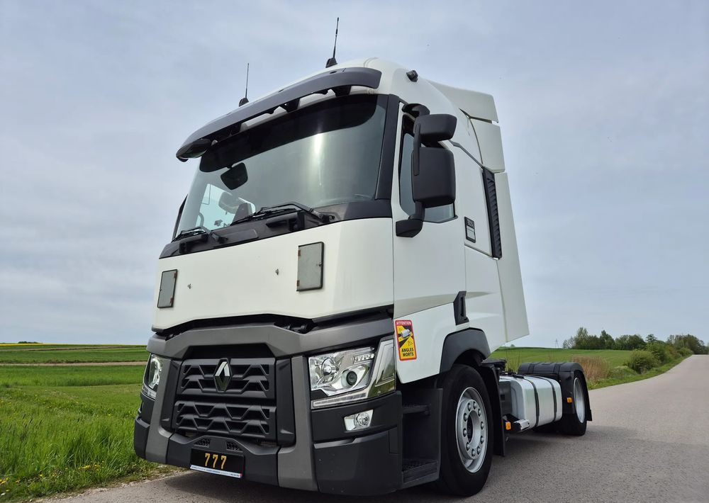 Renault T440 10/2019 ! 13l MEGA STANDARD regulowane siodło z Niemiec / klima postojowa / regulowane siodło / TOP STAN mega LOW deck standard - Tractor unit: picture 1 Renault T440 10/2019 ! 13l MEGA STANDARD regulowane siodło z Niemiec / klima postojowa / regulowane siodło / TOP STAN mega LOW deck standard - Tractor unit: picture 1