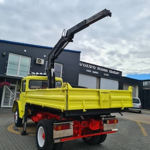 Tipper, Crane truck IVECO MAGIRUS STRALIS kiper 4x4 + HDS: picture 8