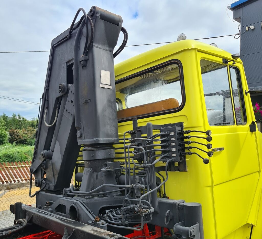 Tipper, Crane truck IVECO MAGIRUS STRALIS kiper 4x4 + HDS: picture 10