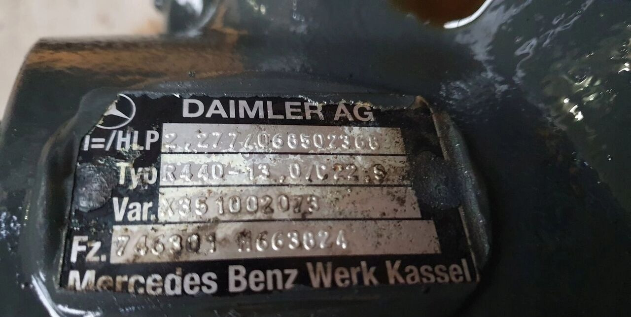 Mercedes-Benz 2 / 277 Actros MP 4 truck - Rear axle for Truck: picture 3 Mercedes-Benz 2 / 277 Actros MP 4 truck - Rear axle for Truck: picture 3