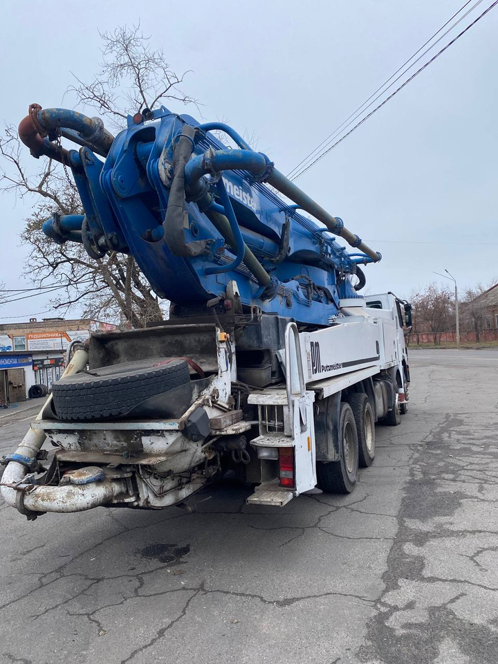 PUTZMEISTER Putzmeister on chassis Mercedes-Benz Actros Putzmeister 42m concrete pump - Concrete pump truck: picture 5 PUTZMEISTER Putzmeister on chassis Mercedes-Benz Actros Putzmeister 42m concrete pump - Concrete pump truck: picture 5
