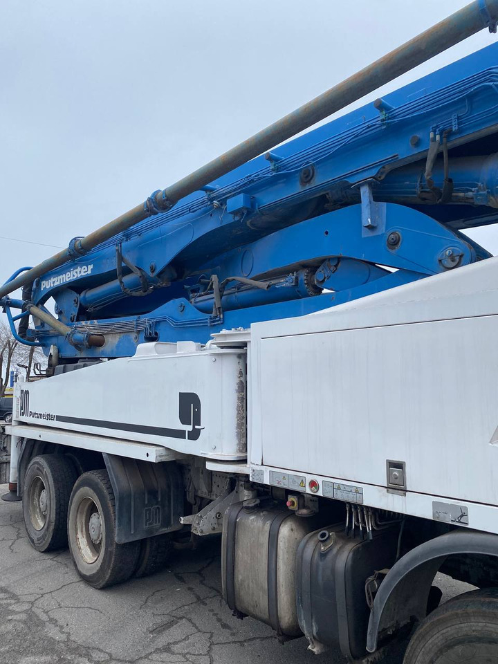 PUTZMEISTER Putzmeister on chassis Mercedes-Benz Actros Putzmeister 42m concrete pump - Concrete pump truck: picture 4 PUTZMEISTER Putzmeister on chassis Mercedes-Benz Actros Putzmeister 42m concrete pump - Concrete pump truck: picture 4