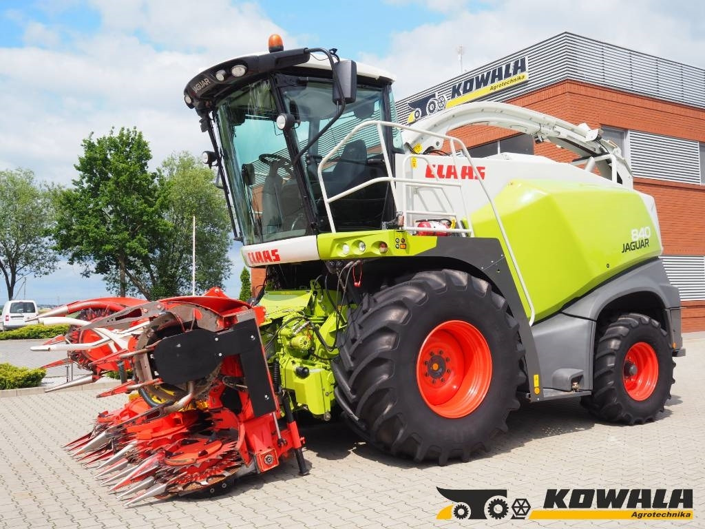 Claas Jaguar 840 + Kemper 345 Plus - Forage harvester: picture 1 Claas Jaguar 840 + Kemper 345 Plus - Forage harvester: picture 1