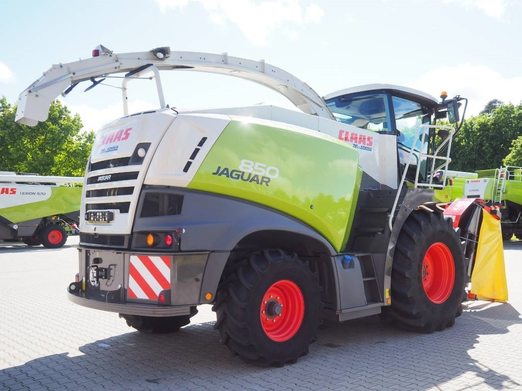 Claas Jaguar 850 + Kemper 445 - Forage harvester: picture 3 Claas Jaguar 850 + Kemper 445 - Forage harvester: picture 3
