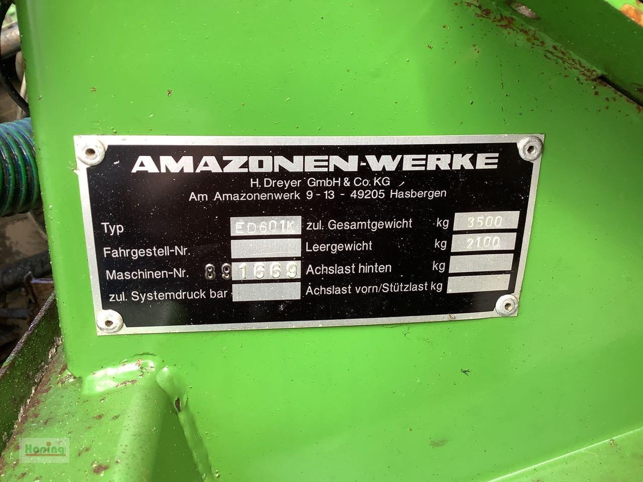 Amazone ED601K - Precision sowing machine: picture 5 Amazone ED601K - Precision sowing machine: picture 5