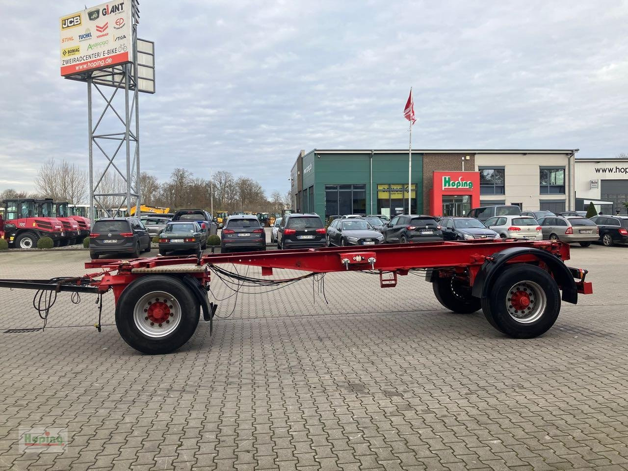 Krone 19000 Laffette ohne Aufbau - Container transporter/ Swap body trailer: picture 5 Krone 19000 Laffette ohne Aufbau - Container transporter/ Swap body trailer: picture 5