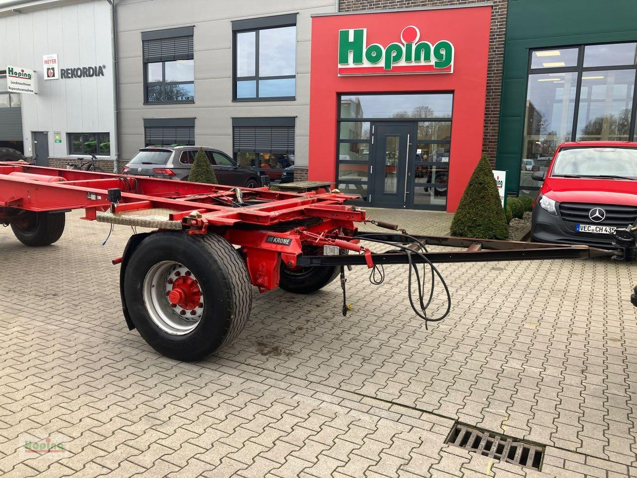 Krone 19000 Laffette ohne Aufbau - Container transporter/ Swap body trailer: picture 2 Krone 19000 Laffette ohne Aufbau - Container transporter/ Swap body trailer: picture 2