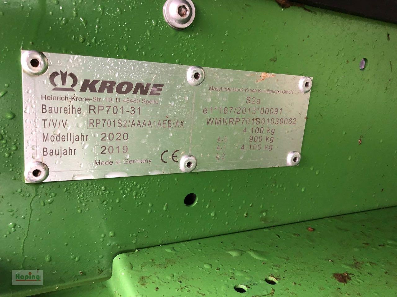 Krone Comprima V 150 XC - Round baler: picture 3 Krone Comprima V 150 XC - Round baler: picture 3