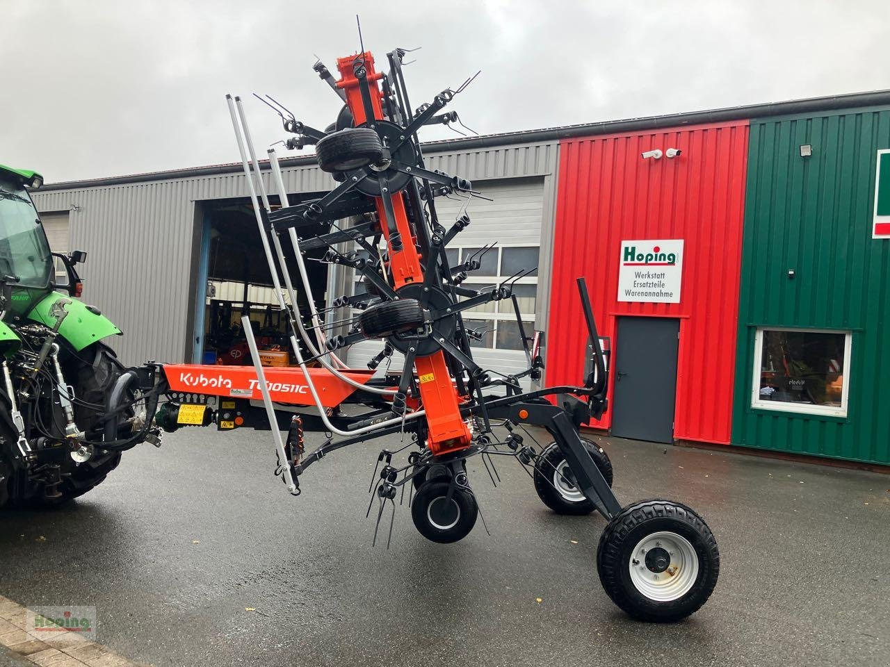 New Tedder/ Rake Kubota TE10511C: picture 9