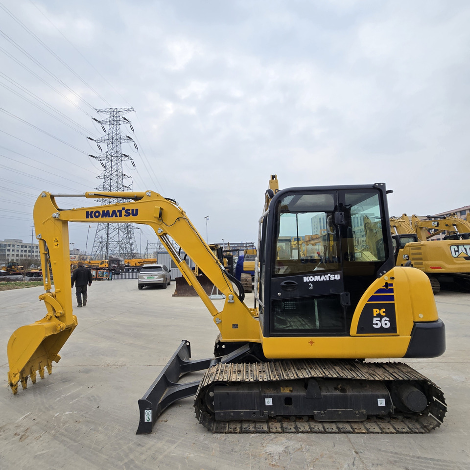 KOMATSU PC56-7 - Mini excavator: picture 1 KOMATSU PC56-7 - Mini excavator: picture 1