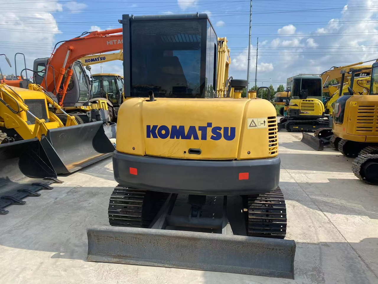 KOMATSU PC56-7 - Mini excavator: picture 2 KOMATSU PC56-7 - Mini excavator: picture 2