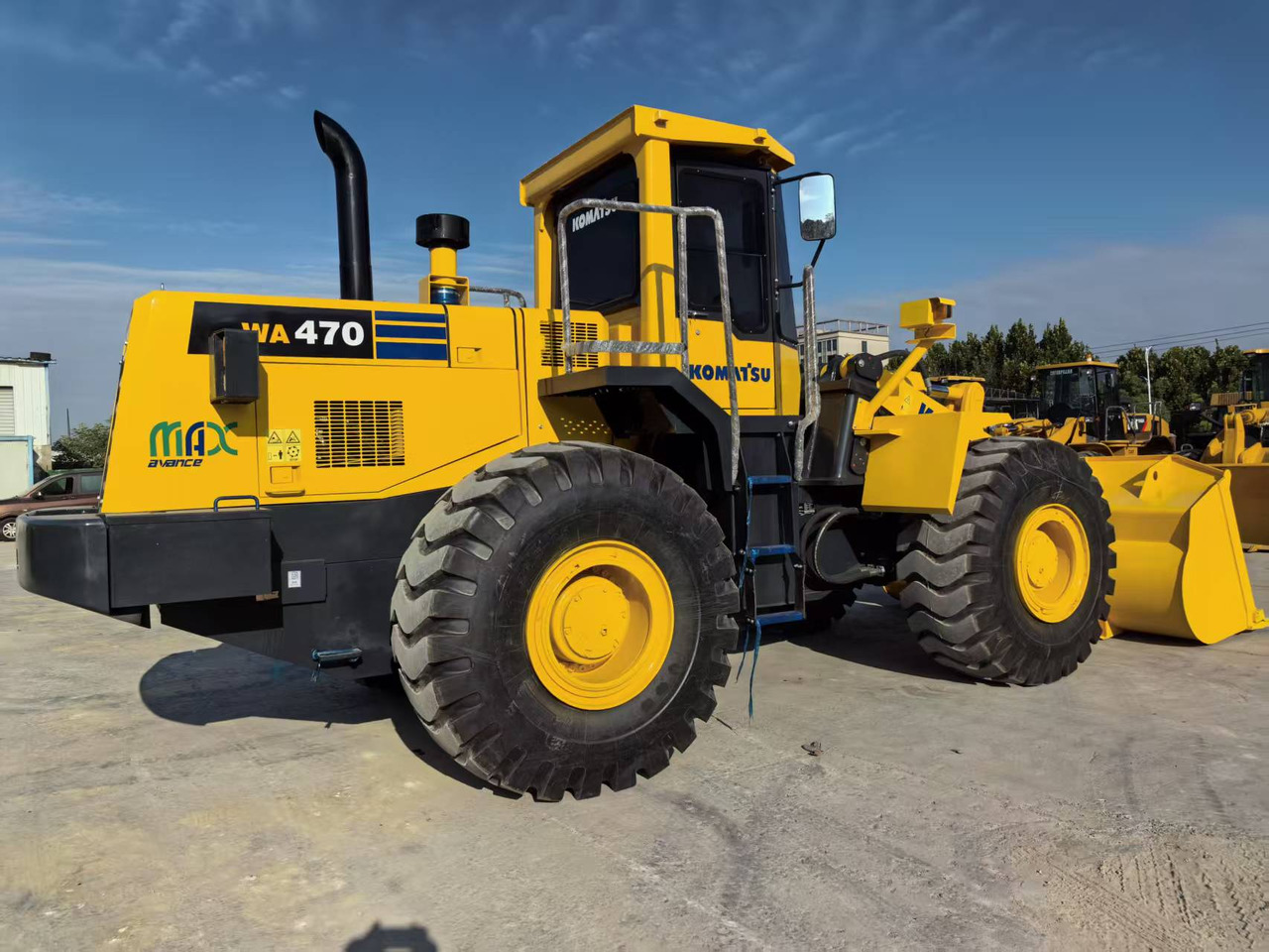 KOMATSU WA470 - Wheel loader: picture 1 KOMATSU WA470 - Wheel loader: picture 1