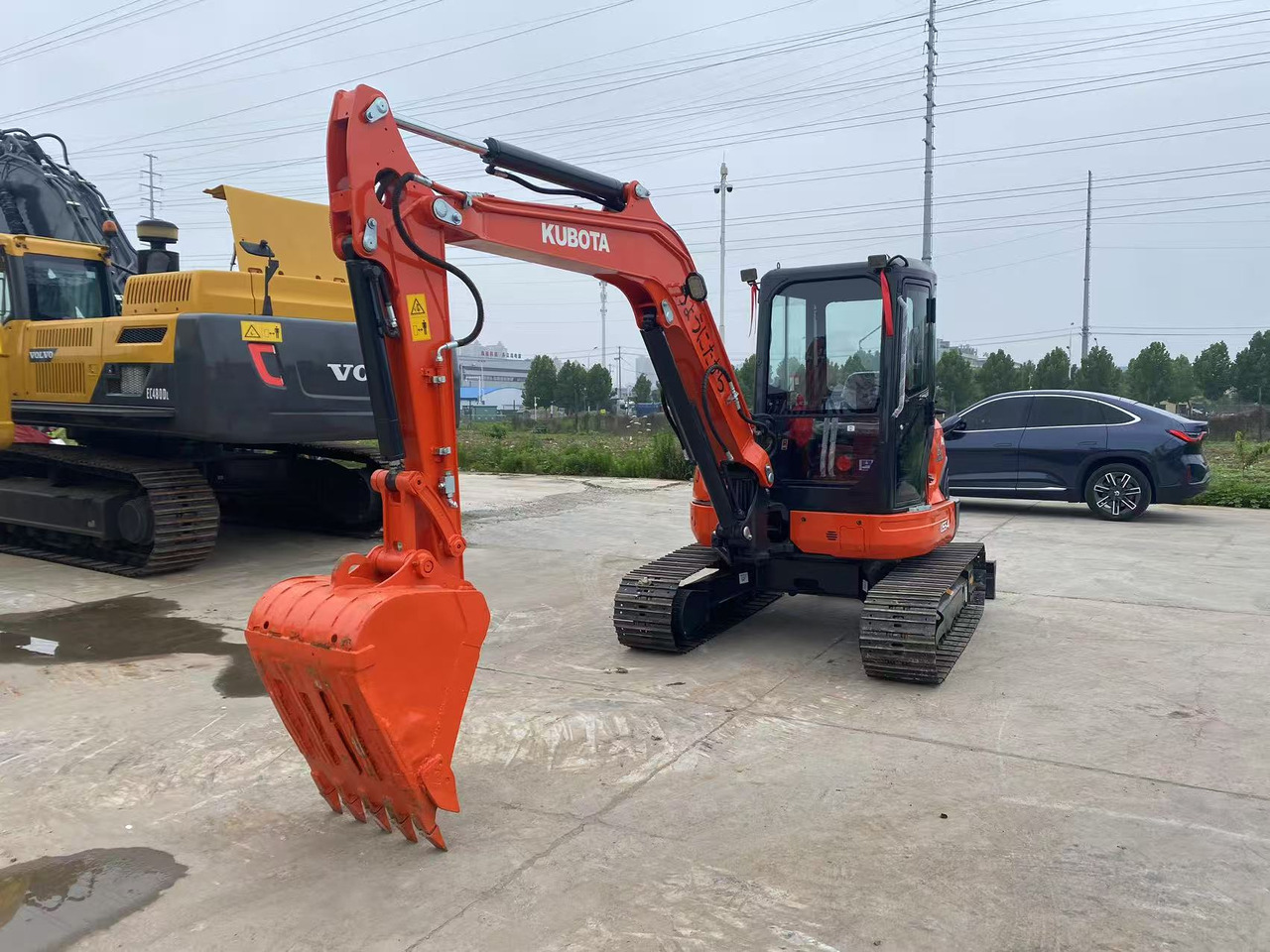 KUBOTA U55-4 - Mini excavator: picture 5 KUBOTA U55-4 - Mini excavator: picture 5