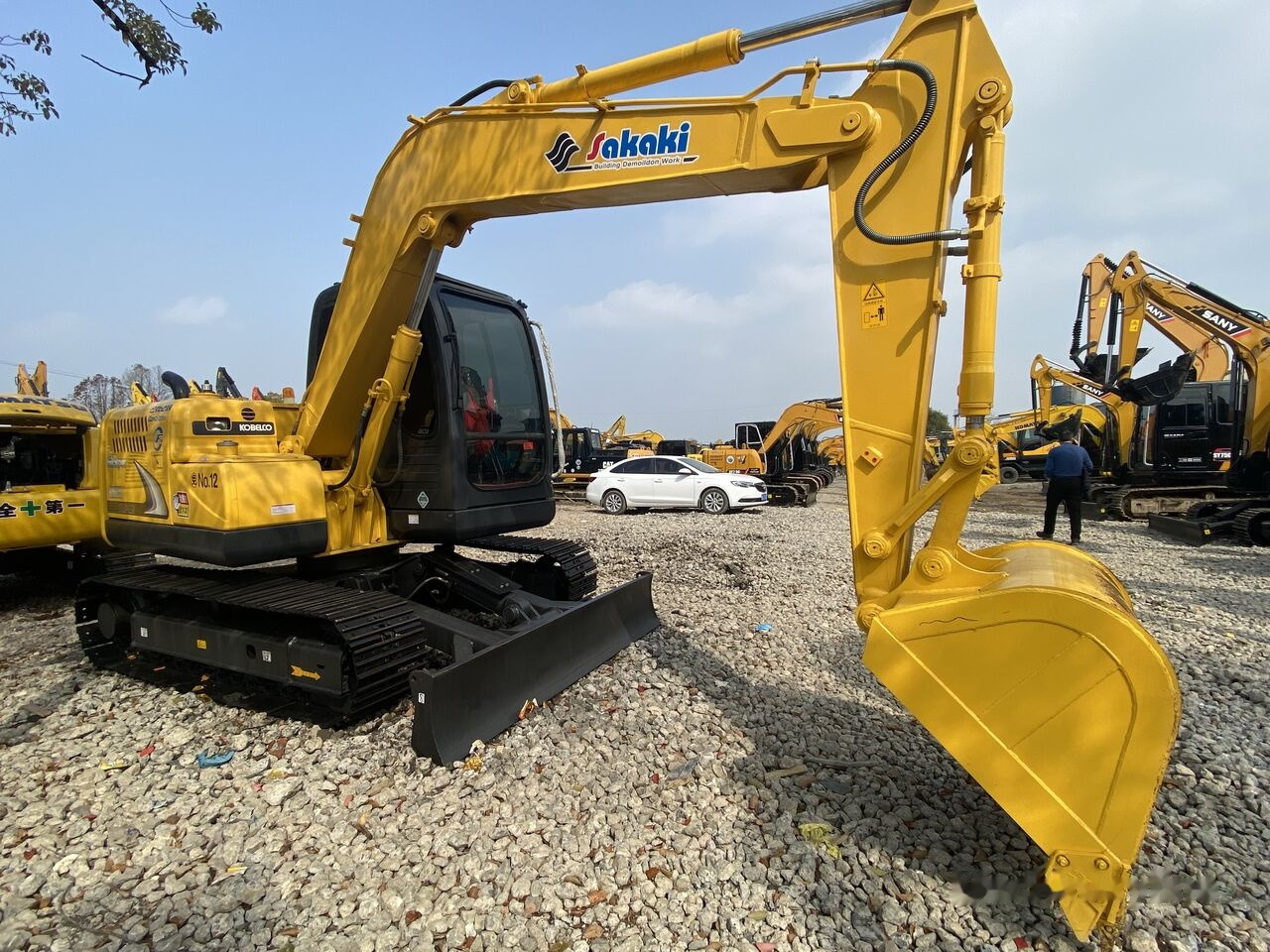 Kobelco SK75-8 - Mini excavator: picture 3 Kobelco SK75-8 - Mini excavator: picture 3