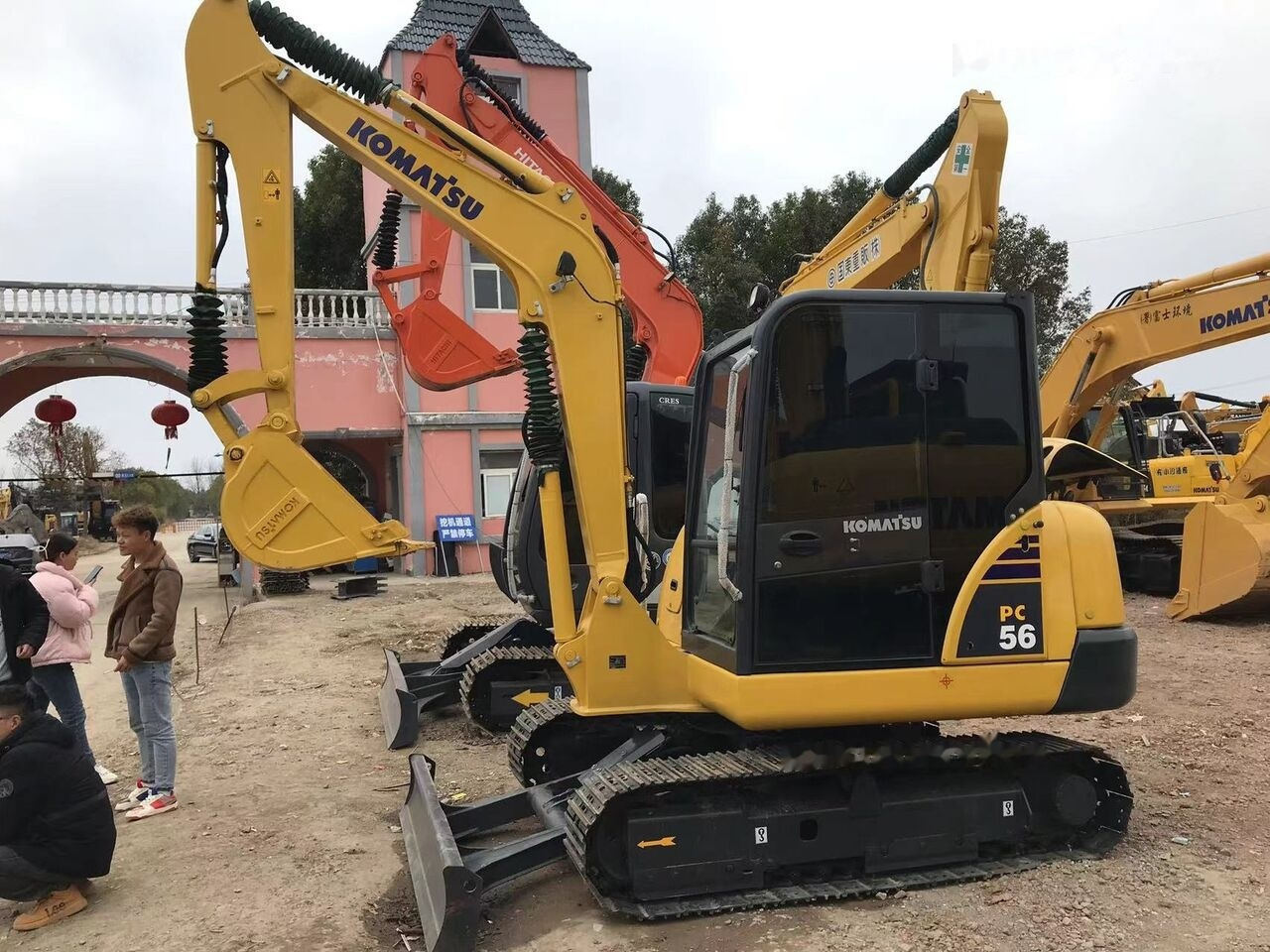 Komatsu PC56 - Mini excavator: picture 5 Komatsu PC56 - Mini excavator: picture 5