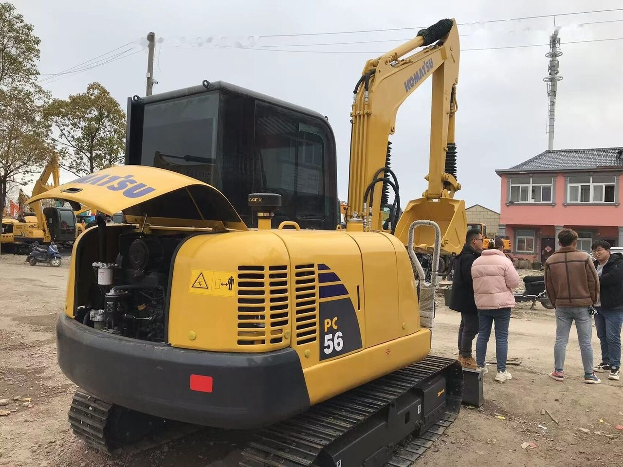 Komatsu PC56 - Mini excavator: picture 3 Komatsu PC56 - Mini excavator: picture 3