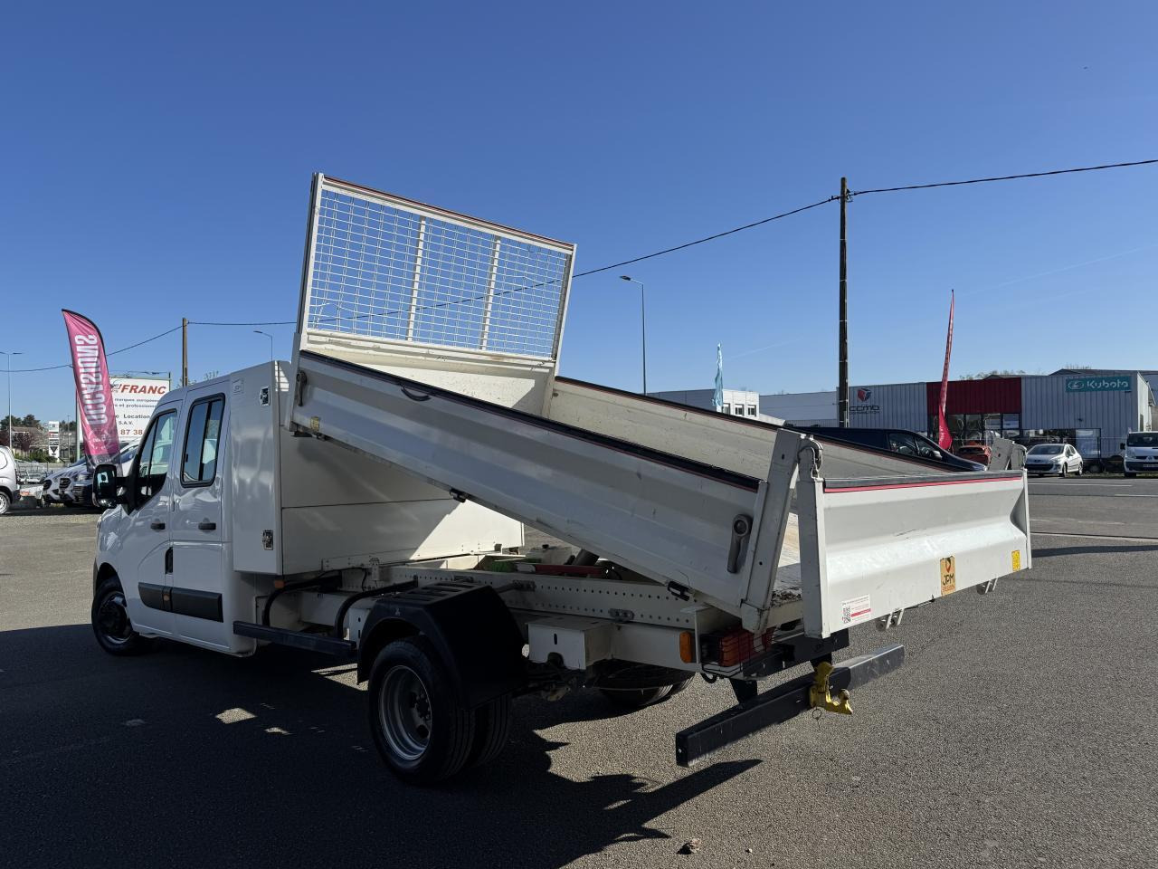 Tipper van Renault Master combi RENAULT 3T5 BENNE + COFFRE RJ DOUBLE CABINE 6 PL 2.3 DCI 130 CH CONFORT + GPS + REGUL + CLIM: picture 7