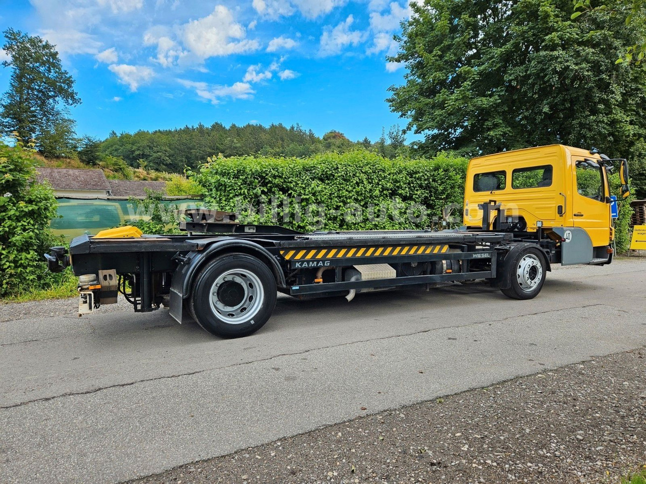 Mercedes-Benz Kamag * WBH 25 * Wiesel * Umsetzer * Sattelkupp. - Cab chassis truck: picture 4 Mercedes-Benz Kamag * WBH 25 * Wiesel * Umsetzer * Sattelkupp. - Cab chassis truck: picture 4
