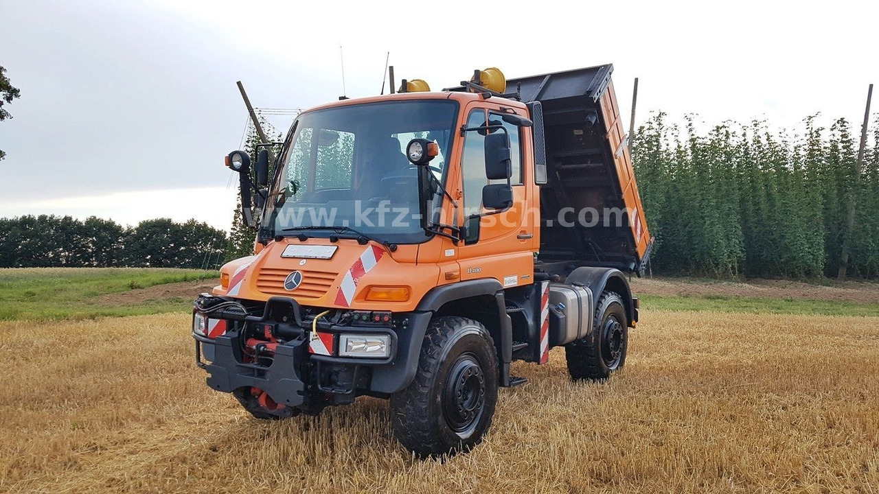 Unimog U400 405/12*HYDROSTAT*VARIOPILOT*Euro4*Kipper - Tipper: picture 1 Unimog U400 405/12*HYDROSTAT*VARIOPILOT*Euro4*Kipper - Tipper: picture 1