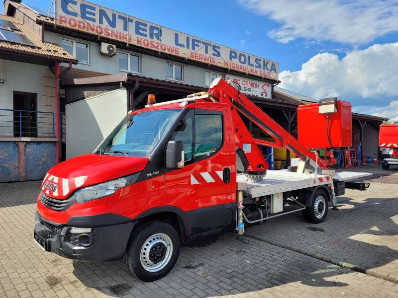 Iveco Daily 35S12 podnośnik koszowy 16 m GSR E169TR bucket truck boom lift - Truck mounted aerial platform: picture 1 Iveco Daily 35S12 podnośnik koszowy 16 m GSR E169TR bucket truck boom lift - Truck mounted aerial platform: picture 1