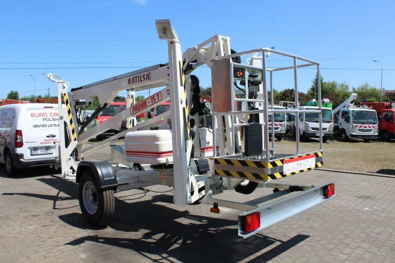 Matilsa Parma 15 T Nowy Podnośnik Koszowy Na Przyczepie przegubowo teleskopowy - Trailer mounted boom lift: picture 3 Matilsa Parma 15 T Nowy Podnośnik Koszowy Na Przyczepie przegubowo teleskopowy - Trailer mounted boom lift: picture 3
