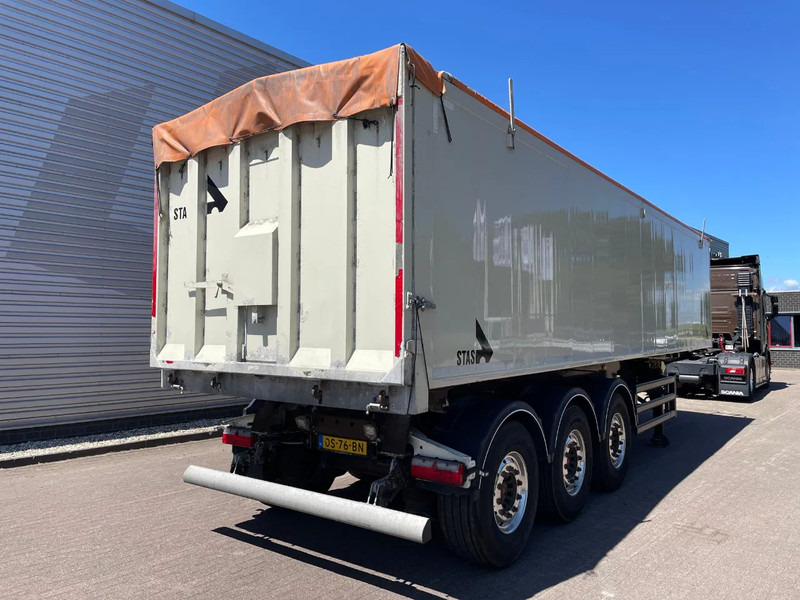 Stas 300 CX / FULL ALUMINIUM / 48M3 / APK - TUV NOVEMBER 2025 / SAF AXLES / DICS BRAKES / RVS FLOOR / - Tipper semi-trailer: picture 4 Stas 300 CX / FULL ALUMINIUM / 48M3 / APK - TUV NOVEMBER 2025 / SAF AXLES / DICS BRAKES / RVS FLOOR / - Tipper semi-trailer: picture 4