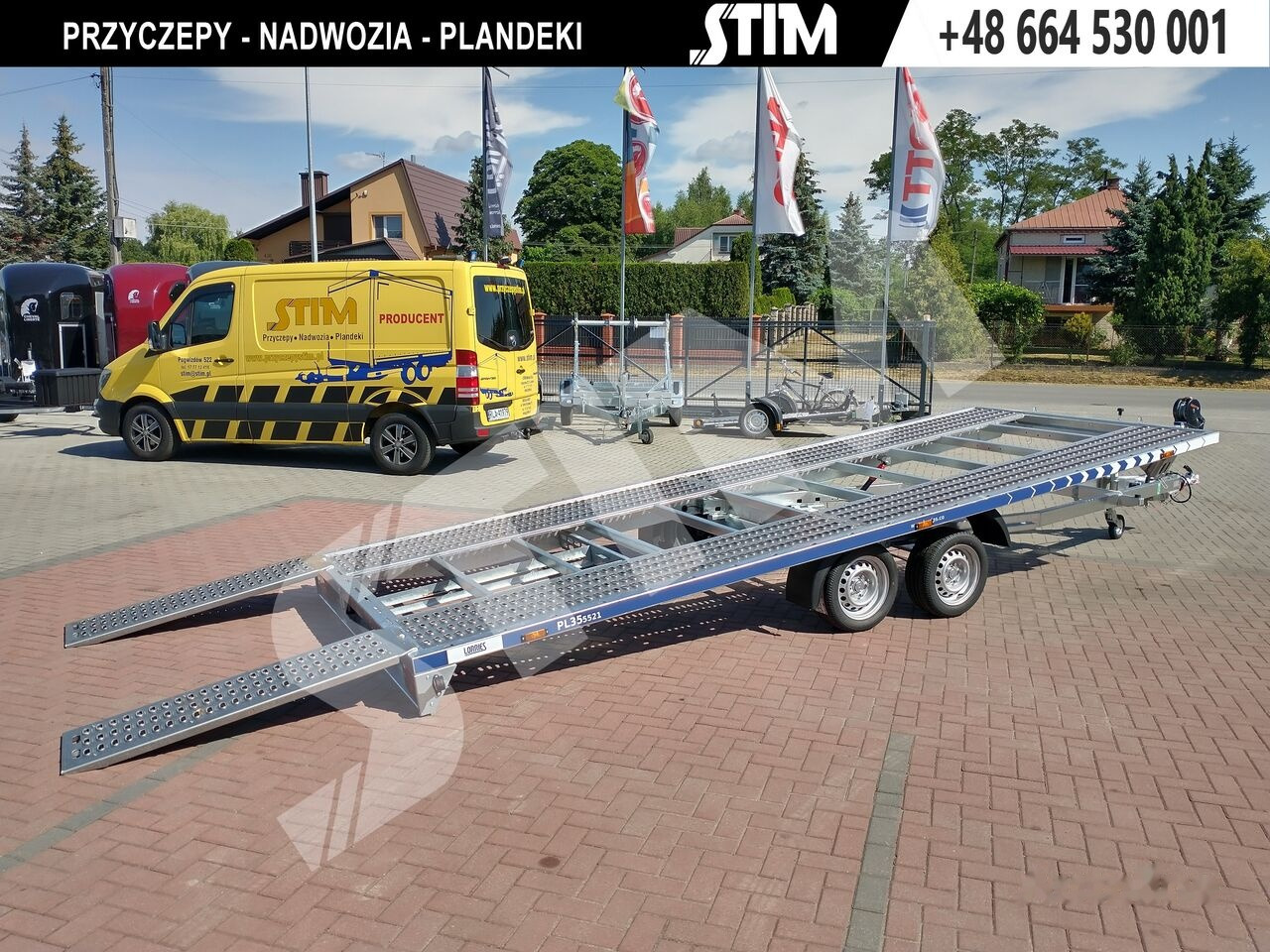 New Autotransporter trailer Lorries PL35-5521: picture 15