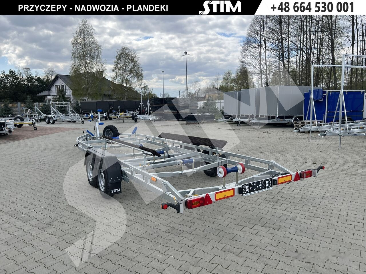 Stim L22/PŁ-ST/75-30 - Boat trailer: picture 4 Stim L22/PŁ-ST/75-30 - Boat trailer: picture 4