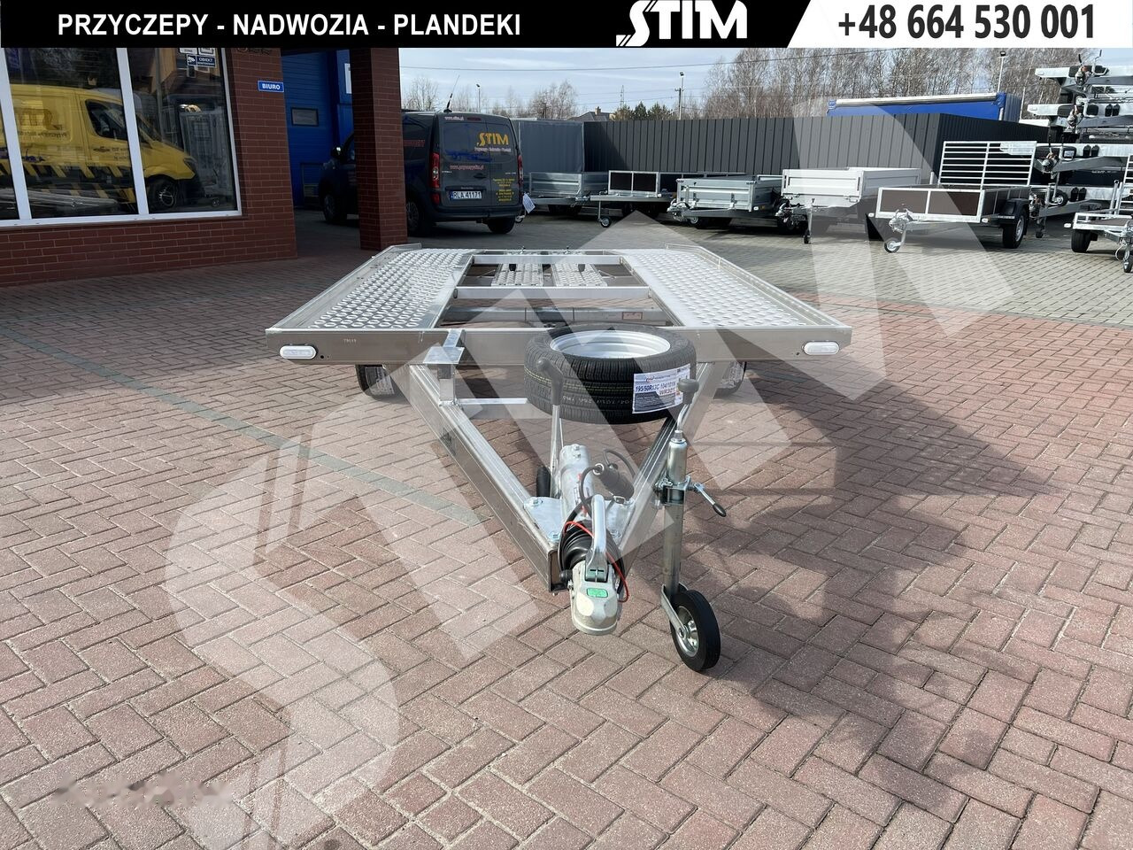 Stim L22/PP-TS/41-25A - Autotransporter trailer: picture 2 Stim L22/PP-TS/41-25A - Autotransporter trailer: picture 2