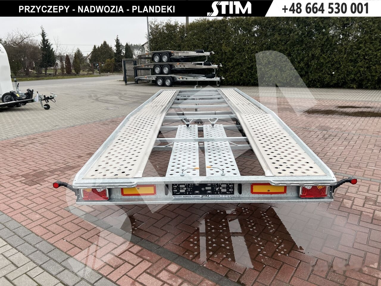 Stim L23/PP-TS/60-35S - Autotransporter trailer: picture 3 Stim L23/PP-TS/60-35S - Autotransporter trailer: picture 3