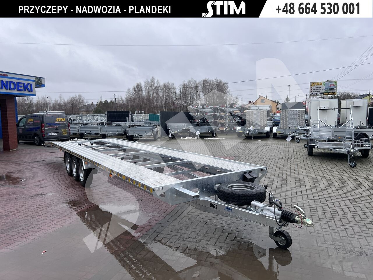 Stim L23/PP-TS/85-35S-RY - Autotransporter trailer: picture 5 Stim L23/PP-TS/85-35S-RY - Autotransporter trailer: picture 5