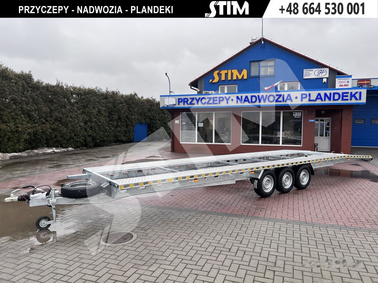 Stim L23/PP-TS/85-35S-RY - Autotransporter trailer: picture 3 Stim L23/PP-TS/85-35S-RY - Autotransporter trailer: picture 3