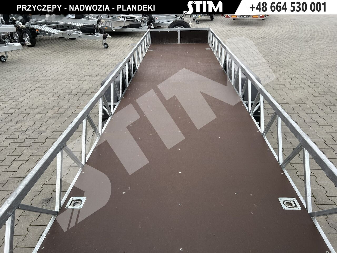 New Dropside/ Flatbed trailer Stim S22-27/6015DŁ - dłużyca: picture 9