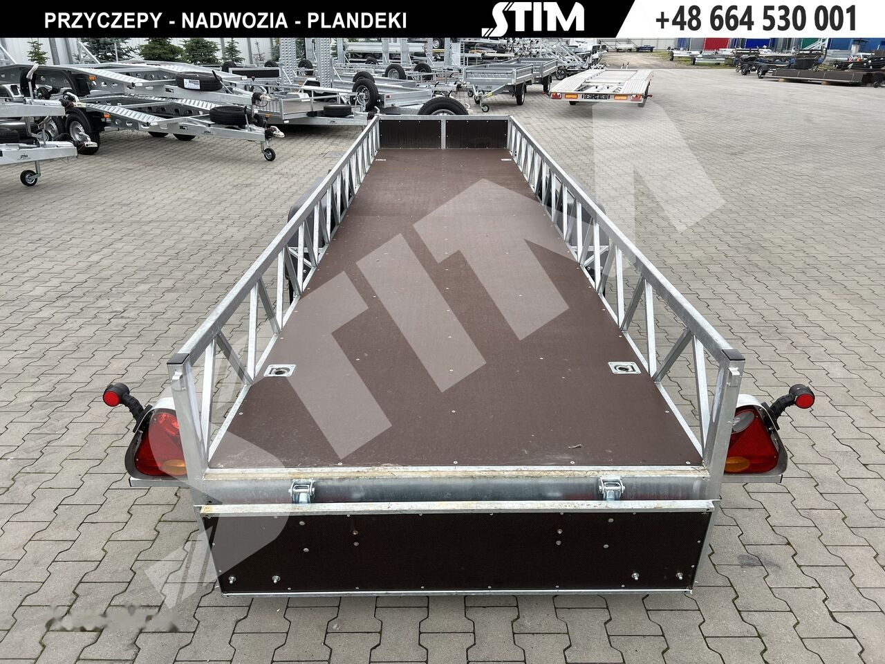 New Dropside/ Flatbed trailer Stim S22-27/6015DŁ - dłużyca: picture 10