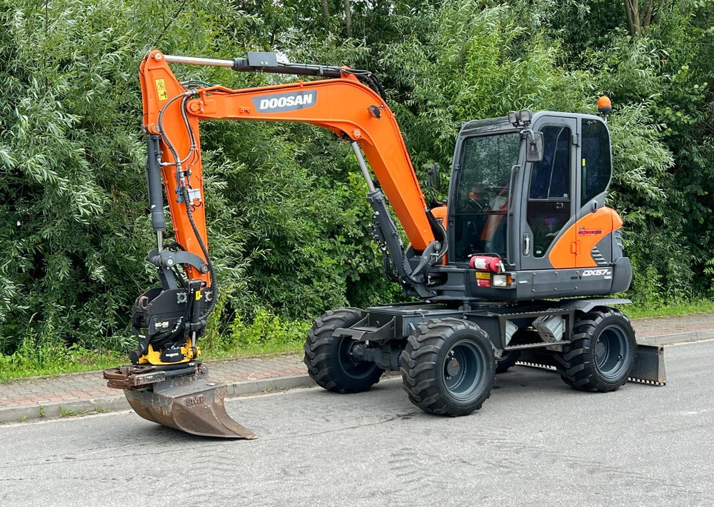 Wheel excavator Doosan DOOSAN DX57W *ROTOTILT* 2200 Motogodzin * Jak Nowa * Sprowadzona * Stan Perfekcyjny: picture 17