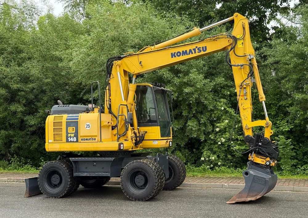 Komatsu * Komatsu PW 148 *ROTOTILT * Sprowadzona * Stan Perfekcyjny * Koparka Kołowa * - Wheel excavator: picture 3 Komatsu * Komatsu PW 148 *ROTOTILT * Sprowadzona * Stan Perfekcyjny * Koparka Kołowa * - Wheel excavator: picture 3