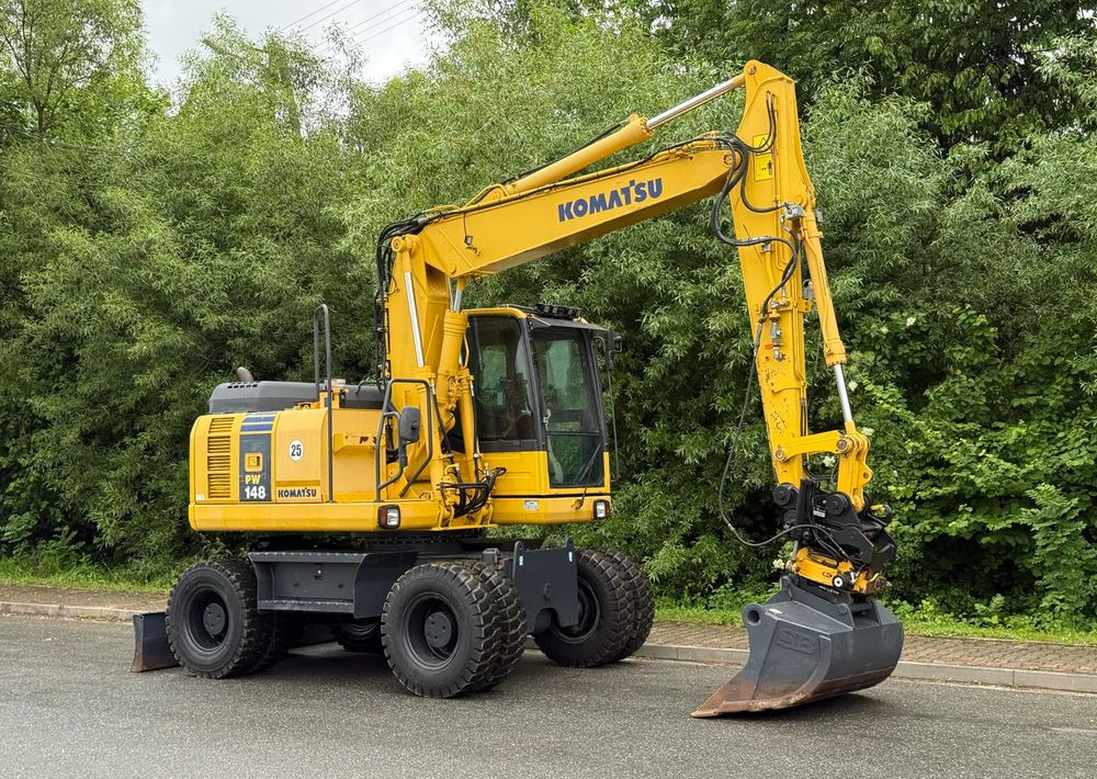 Komatsu * Komatsu PW 148 *ROTOTILT * Sprowadzona * Stan Perfekcyjny * Koparka Kołowa * - Wheel excavator: picture 2 Komatsu * Komatsu PW 148 *ROTOTILT * Sprowadzona * Stan Perfekcyjny * Koparka Kołowa * - Wheel excavator: picture 2