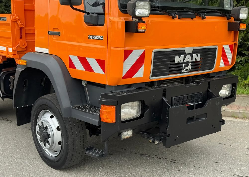 MAN * MAN 14-220 * Kiper Wywrotka Meiller * 4x4 * Zimowe Utrzymanie * Unimog * - Tipper: picture 4 MAN * MAN 14-220 * Kiper Wywrotka Meiller * 4x4 * Zimowe Utrzymanie * Unimog * - Tipper: picture 4