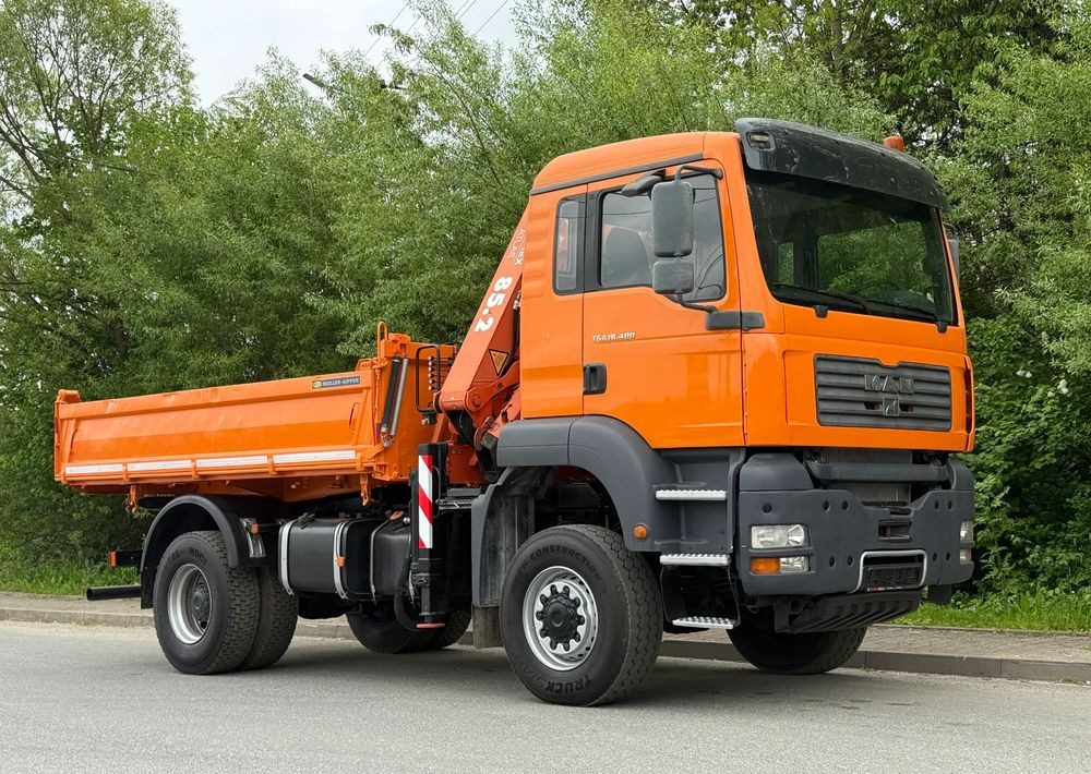 MAN * MAN 18 480 * KIPER WYWROTKA * 4x4 * HDS ATLAS 85* STAN BARDZO DOBRY * Sprowadzony - Tipper: picture 2 MAN * MAN 18 480 * KIPER WYWROTKA * 4x4 * HDS ATLAS 85* STAN BARDZO DOBRY * Sprowadzony - Tipper: picture 2