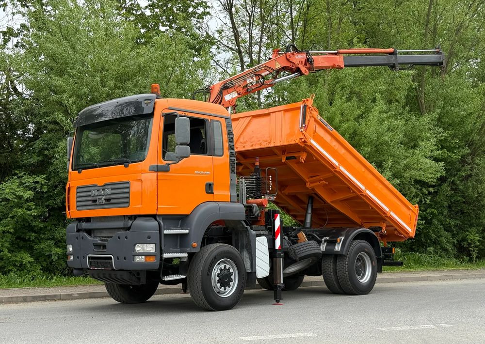 MAN * MAN 18 480 * KIPER WYWROTKA * 4x4 * HDS ATLAS 85* STAN BARDZO DOBRY * Sprowadzony - Tipper: picture 1 MAN * MAN 18 480 * KIPER WYWROTKA * 4x4 * HDS ATLAS 85* STAN BARDZO DOBRY * Sprowadzony - Tipper: picture 1